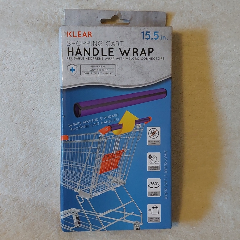 Klear Shopping Cart Handle Wrap